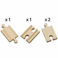 Рельсы для железной дороги BRIO прямые 54 мм (33333)