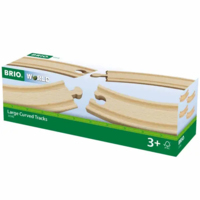 Колії для залізниці BRIO радіальні 170 мм (33342) 