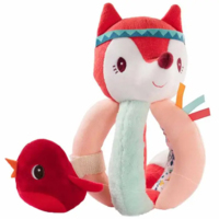 Брязкальце з ручками Lilliputiens Лисичка Аліса (83369) 