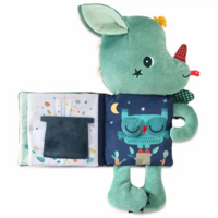 М'яка книга Lilliputiens Дракончик Джо, світиться у темряві (83421)