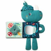 М'яка книга Lilliputiens Носоріг Маріус, світиться у темряві (83419)