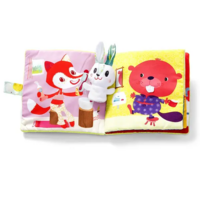 Розвиваюча м'яка книга Lilliputiens Кролик - зубний лікар (86831)