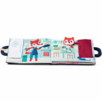 Розвиваюча м'яка книга Lilliputiens На добраніч, Лисичко (83271)