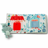 Развивающая мягкая книга Lilliputiens Тук-Тук (83024)