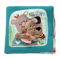 Розвиваюча м'яка книга Lilliputiens Цезар, поцілуй! (86863) 