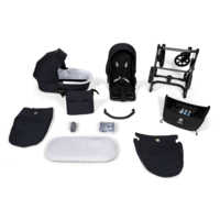 Универсальная коляска 2 в 1 TUTIS Leo Black (1222020)