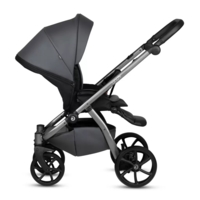 Універсальна коляска TUTIS Uno5 plus LEATHER COLLECTION Licorice (1402166)