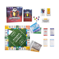 Настольная игра Strateg Футбольная Монополия развлекательная экономическая на украинском языке (00716)