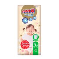 Трусики-підгузки Goo.N Premium Soft, розмір 5(XL), 12-17 кг, унісекс, 36 шт. (F1010101-158)  