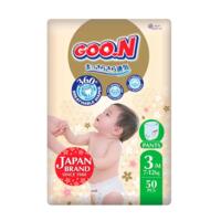 Трусики-подгузники Goo.N Premium Soft, размер 3(M), 7-12 кг, унисекс, 50 шт. (F1010101-156) 