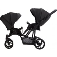Коляска для двійні Bebetto 42 PRO 22, чорний (505.28.24.P24)