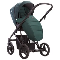 Коляска 2 в 1 Bebetto Flavio Flowers 03, зелений (503.12.22.F03)