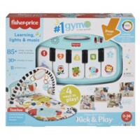 Розвивальний килимок Fisher-Price Smart Stages Натискай та грай блакитний (HRB13)