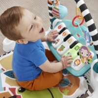 Розвивальний килимок Fisher-Price Smart Stages Натискай та грай блакитний (HRB13)