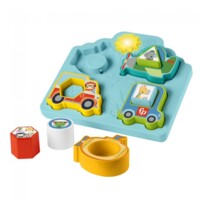 Сортер Fisher-Price Музичний пазл Веселі пригоди 2 в 1 (HRP31)