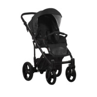 Універсальна коляска 2 в 1 Bebetto Magnum 202 чорний, чорна рама (503.31.28.202)