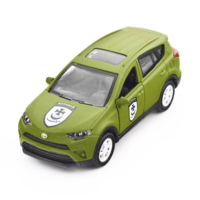 Автомодель TechnoDrive Шеврони Героїв Toyota RAV4 Буревій (KM6198) 