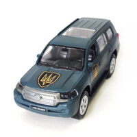 Автомодель TechnoDrive Шевроны Героев Toyota Land Сruiser Рубеж (KM6010) 