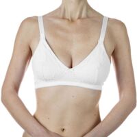 Бюстгальтер для кормления Chicco White, хлопок, белый, 95С (21162.00.61)