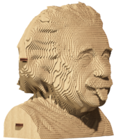 Картонный конструктор Cartonic 3D Пазл Альберт Эйнштейн (CARTMALB) 