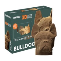 Картонний конструктор Cartonic 3D Пазл Бульдог (CARTMBDG) 