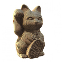 Картонний конструктор Cartonic 3D Puzzle Щасливий котик (CARTLUCK)