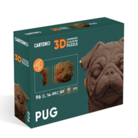 Картонний конструктор Cartonic 3D Puzzle Pug (CARTPUG) 