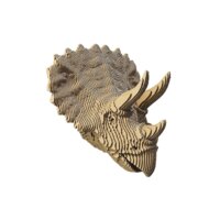 Картонний настінний конструктор Cartonic 3D Puzzle TRICERATOPS (CWTRICER)