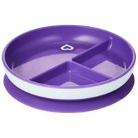 Тарілка на присосці Munchkin "Stay Put", фіолетова (27160.03)