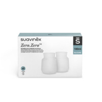 Змінний силіконовий мішечок Suavinex для пляшечок ZERO.ZERO, 2 шт, 180 мл (308143)