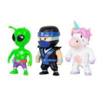 Набір колекціонних фігурок Stumble Guys Ніндзя Кай, Спрінклс, Прибулець (SG2020-5)