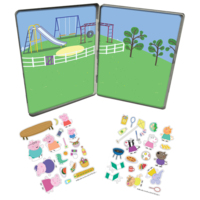 Ігровий розвиваючий набір TCG Magnetic Creations Свинка Пеппа (23041)