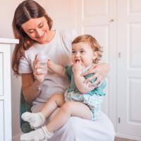 Набір подарунковий Suavinex: парфуми для малюків 50 мл і 100 мл, м'яка іграшка (307907)