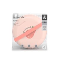 Набір комбінованих тарілок Suavinex Go natural Груша, розовий (308052)