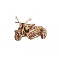 Дерев'яний механічний 3D конструктор Ukrainian Gears Літаючий мотоцикл Геґріда (70212)