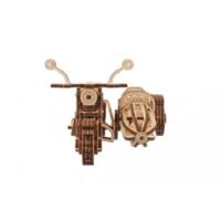 Дерев'яний механічний 3D конструктор Ukrainian Gears Літаючий мотоцикл Геґріда (70212)