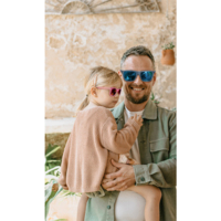 Дитячі окуляри Suavinex зі стрічкою, напівкругла форма, 24-36 місяців, рожеві (308545)