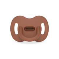 Фізіологічна силіконова пустушка Suavinex Colour Essence, коричневий, 0-6 місяців (308094) 