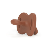 Фізіологічна силіконова пустушка Suavinex Colour Essence, коричневий, 0-6 місяців (308094)