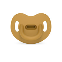 Анатомічна силіконова пустушка Suavinex Colour Essence, жовтий, 0-6 місяців (308083) 