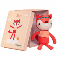 М'яка іграшка в подарунковій коробці Lilliputiens Лисичка Аліса (83291) 