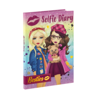 Дневник Besties с волшебной ручкой фиолетовый А5 (961022) 