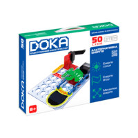 Електронний конструктор Doka Альтернативна енергія 50 схем (D70711) 