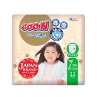 Трусики-підгузки Goo.N Premium Soft, розмір 7(3XL), 18-30 кг, унісекс, 22 шт. (F1010101-160) 