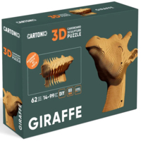 Картонный конструктор Cartonic Жираф (CARTGIR)