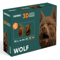 Картонный конструктор Cartonic Волк (CARTWOLF)