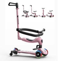 Дитячий самокат Cooghi V5 Pro Pink (V5PP) 