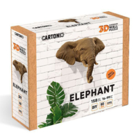 Картонный конструктор Cartonic Слон (CWELEP)