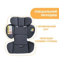 Автокрісло Chicco Seat3Fit i-Size Air, Чорне з сірим (79879.16)