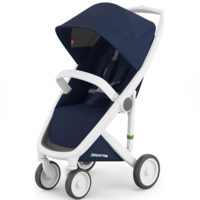 Прогулянкова коляска Greentom Classic Blue-White (8718858972319) 